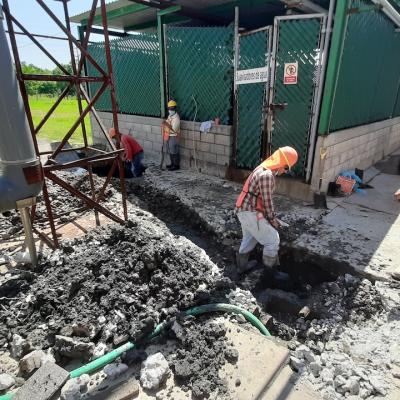 Planta IQCitrus, Aguanacida